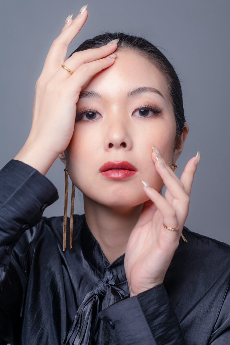 宣材写真の撮影例（ビューティーポートレート）