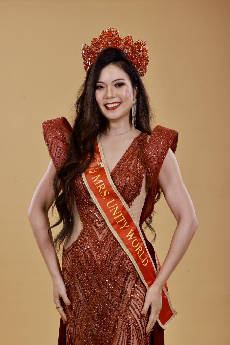 Mrs. Unity World 2025 世界大会優勝の YUHKI
